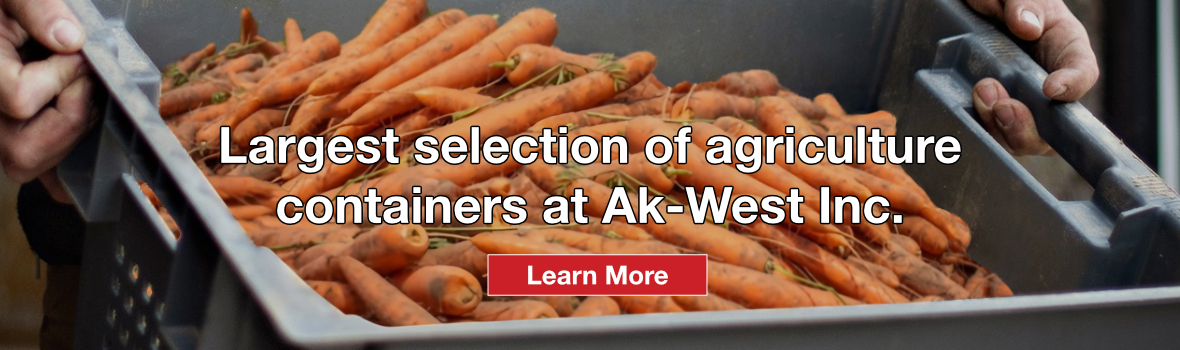 Ak-West Inc. Agriculture containers, harvesting containers, field containers.